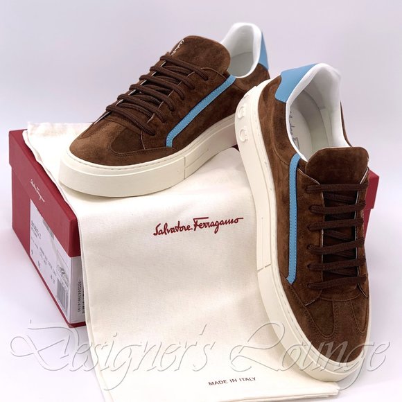 Salvatore Ferragamo | Shoes | New Salvatore Ferragamo Borg 2 Gancini Sneakers | Poshmark